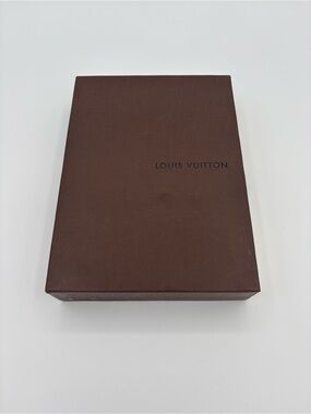 Louis Vuitton Gift Box - Chocolate Brown - Minor Stain on front of box